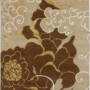 5'6' x 8'8' Rugs Anatolian Contemporary Rug Modern Rug Anatolian Rug Wool Rug